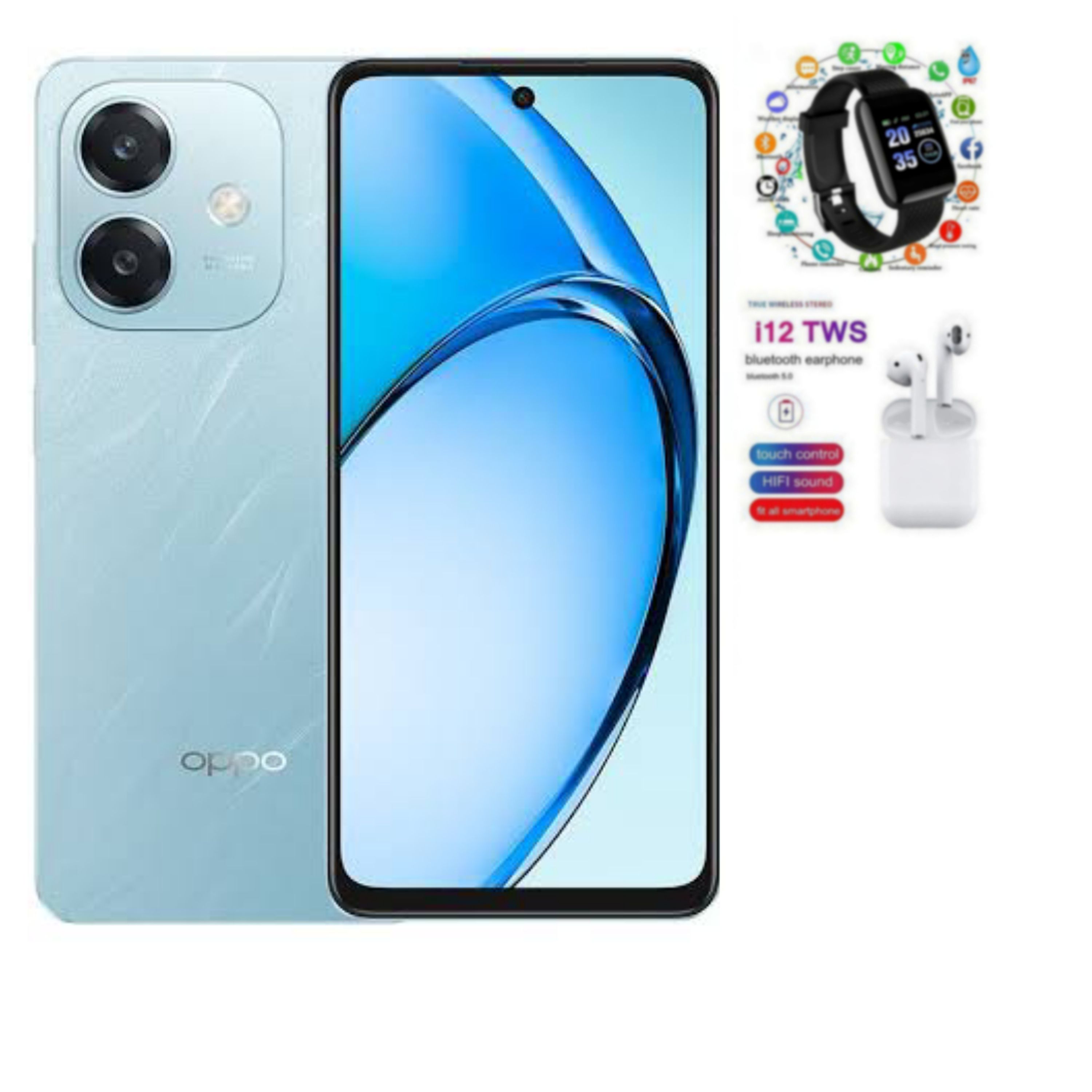 LIMITED OFFER !!BRAND NEW Oppo A3x Smart phone,6.67 inches, 128GB ROM + 4GB RAM, Battery: 5100mAh (Dual SIM) 50MP