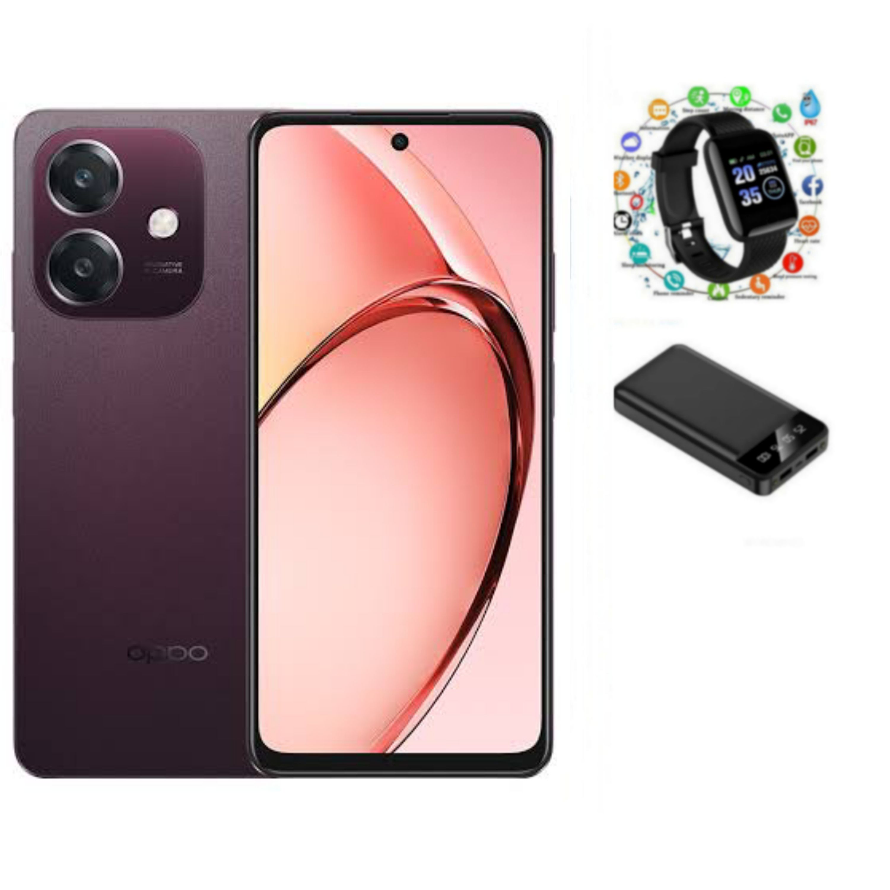 LIMITED OFFER !!BRAND NEW Oppo A3x Smart phone,6.67 inches, 128GB ROM + 4GB RAM, Battery: 5100mAh (Dual SIM) 50MP