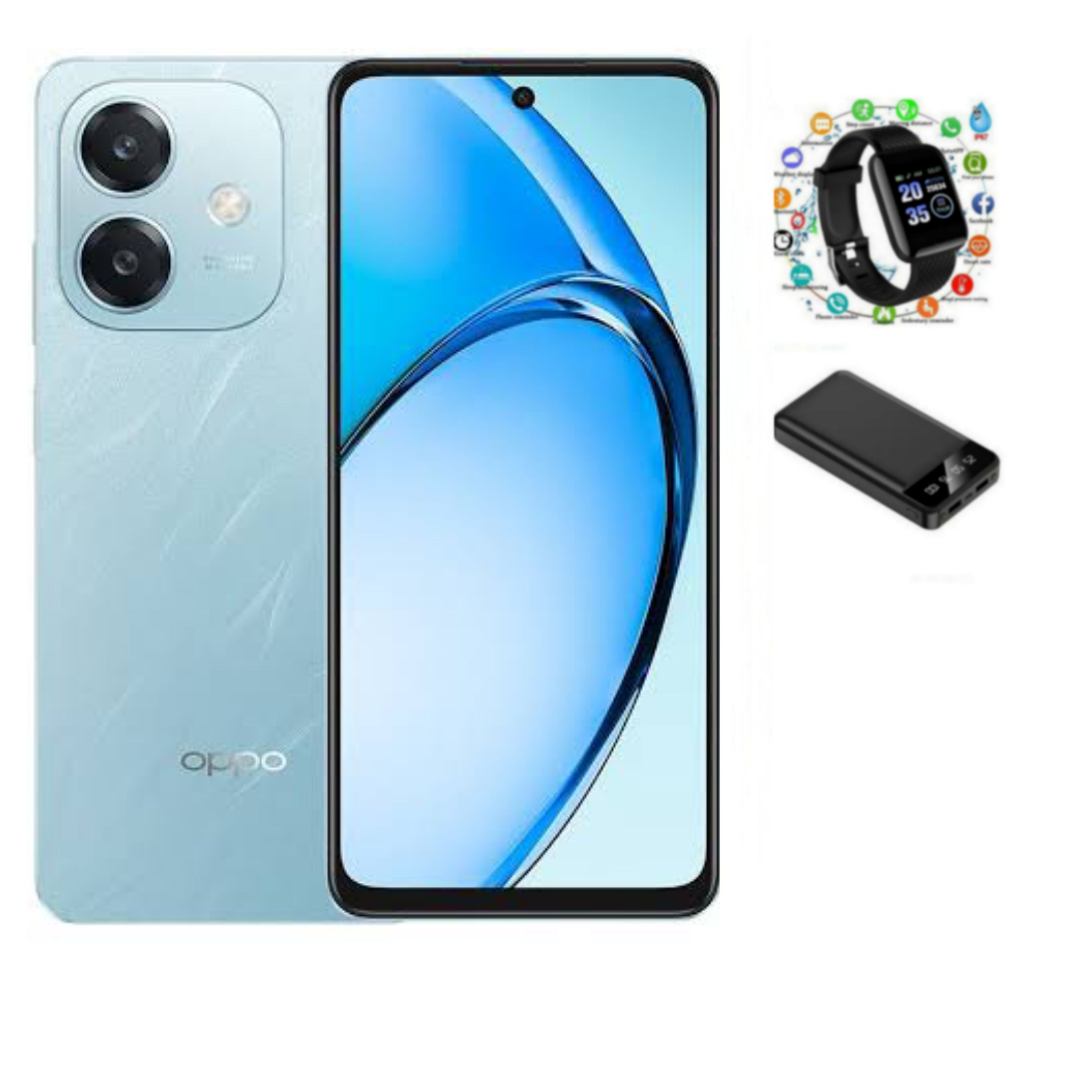 LIMITED OFFER !!BRAND NEW Oppo A3x Smart phone,6.67 inches, 128GB ROM + 4GB RAM, Battery: 5100mAh (Dual SIM) 50MP