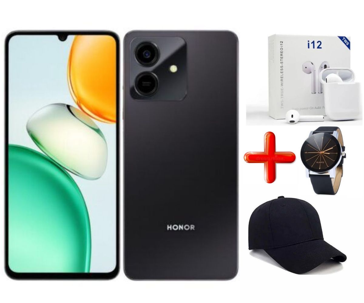 (SUPER DEALS!!!) HONOR PLAY 10 64GB ROM Storage + 3GB RAM 6.74″ display 13MP MAIN CAMERA, Helio G81 chipset, 5000 Mah battery capacity, Android 15 (Go edition) USB Type-C 2. Smartphone + FREE GIFTS