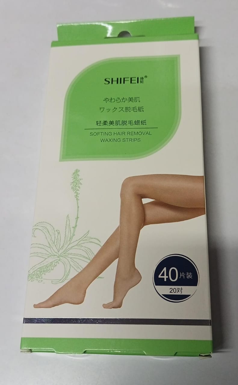 40 wax stripes and wax removing wax For Hair Removal