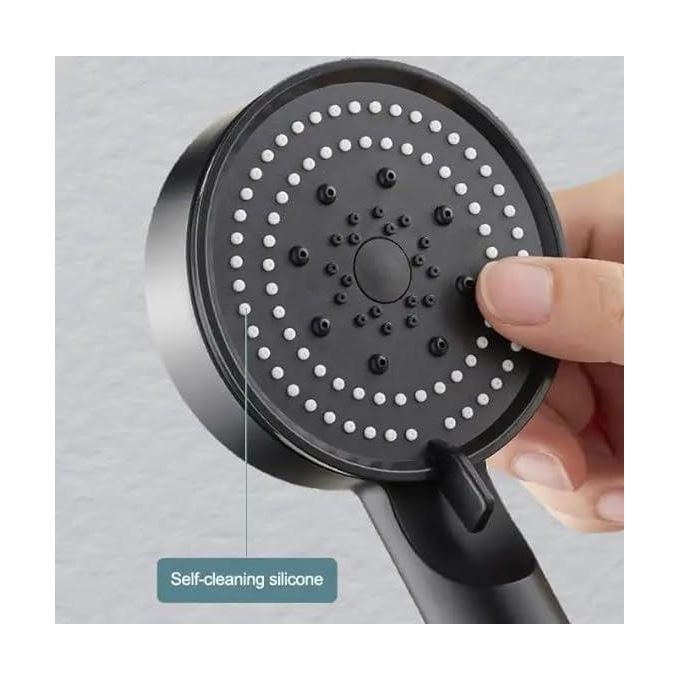 Handheld Shower Head high-pressure water flow multi-functional with 5 unique spray modes Handheld Shower for Bathroom Water Saving Sprayer Shower Head