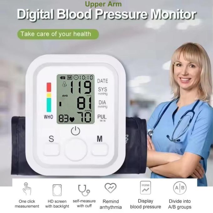 Electric blood pressure monitor, Digital blood pressure monitor, Automatic upper arm BP machine, Home health care device, Electronic blood pressure machine, Arm cuff health monitor,Digital BP checker.
