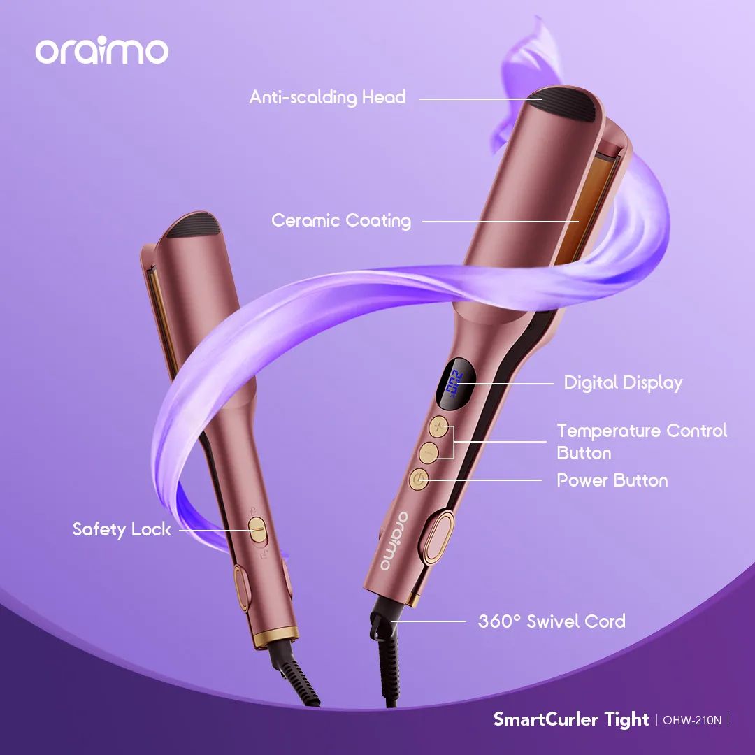 Smart Hair Curler Tight 19mm OHW-210N