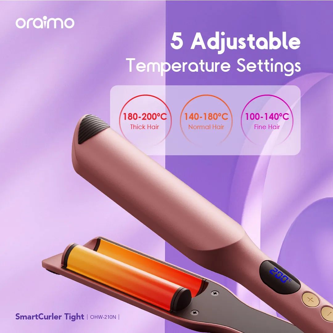 Smart Hair Curler Tight 19mm OHW-210N