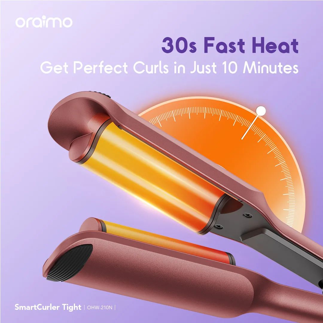 Smart Hair Curler Tight 19mm OHW-210N