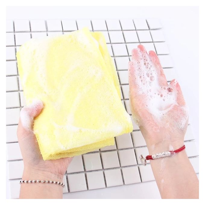 Exfoliating Bathing Cloth Towel Sponge Bathing Scrubber