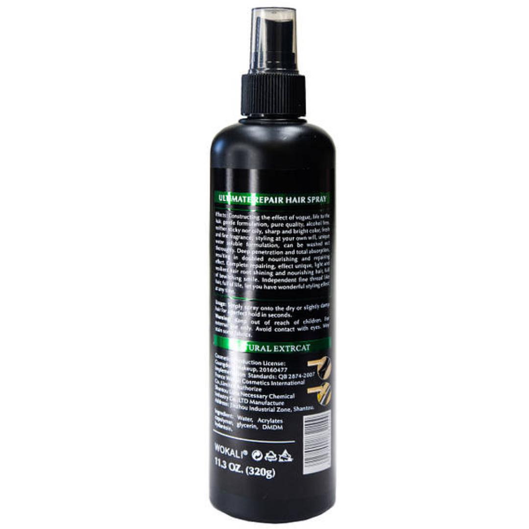 Keratin Extra Care Hair Spray- for Perfect Hair Hold  Can be Used for Spring, Twist, Dreadlocks, Gel and Perfect Hair Styling