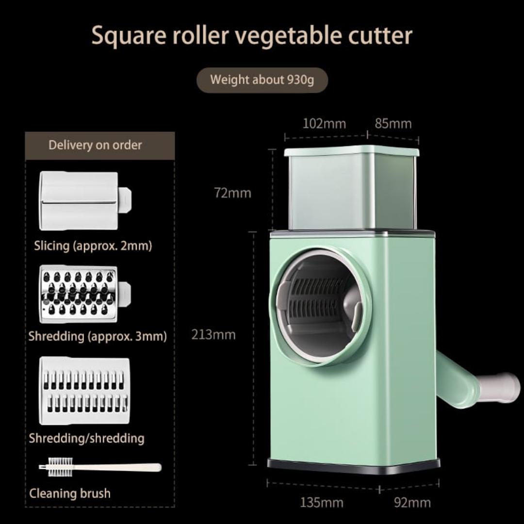 3 In 1 Square Storm Vegetables Cutter, Chopper Slicer 3 Drum Blades

KSh 2,200