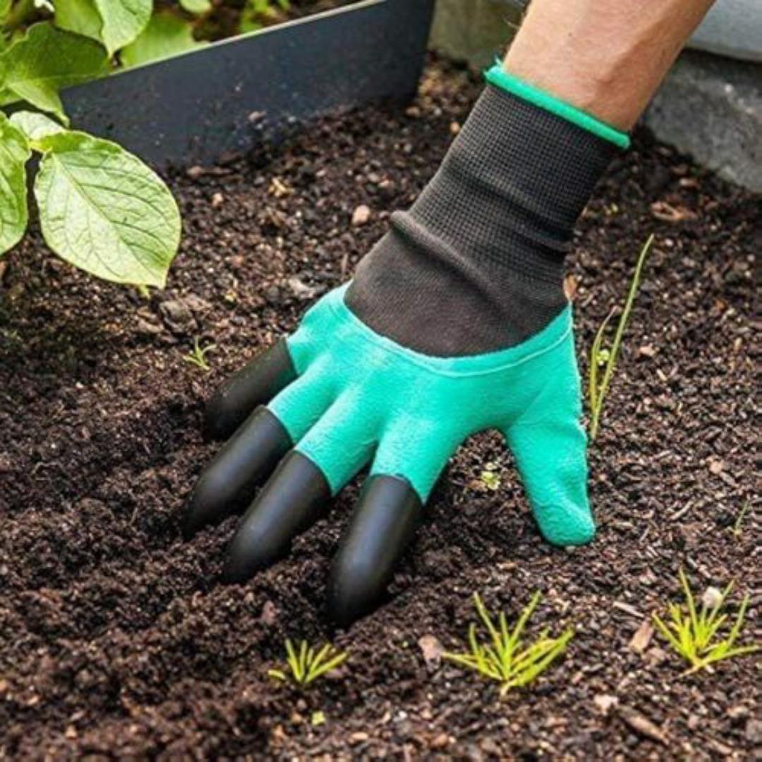 2pcs of Garden Gloves With Claws, Used for Digging and Planting Easily