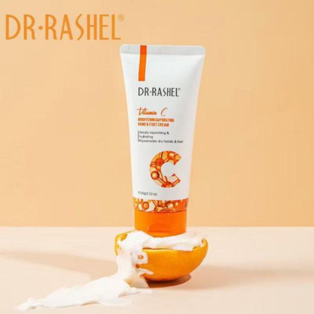 Dr. Rashel 2Pack Vitamin C Brightening & Hydrating Body Lotion with Hand & Foot Cream