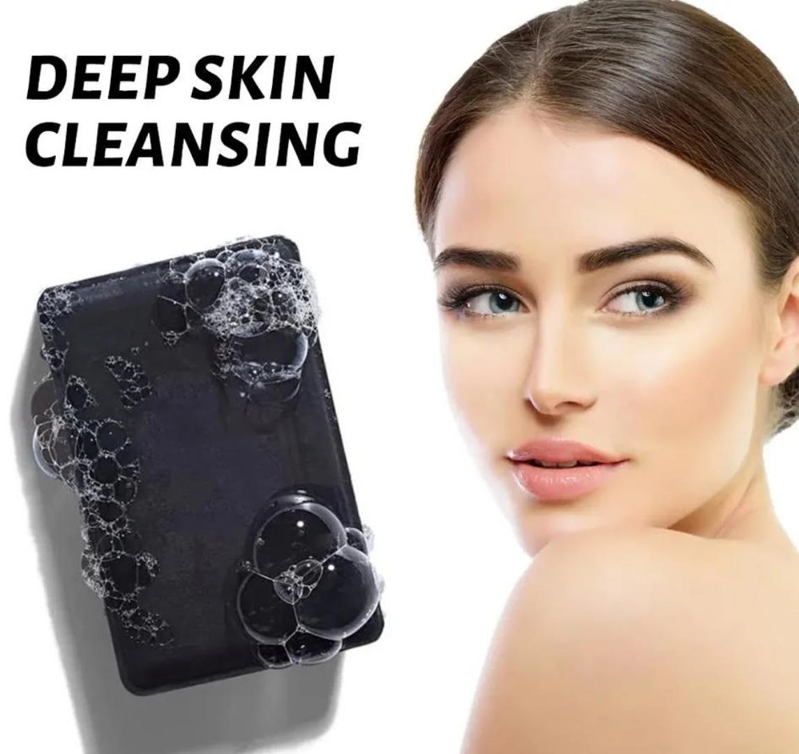 Organic African Black Soap with Avocado Oil and Argan Oil
