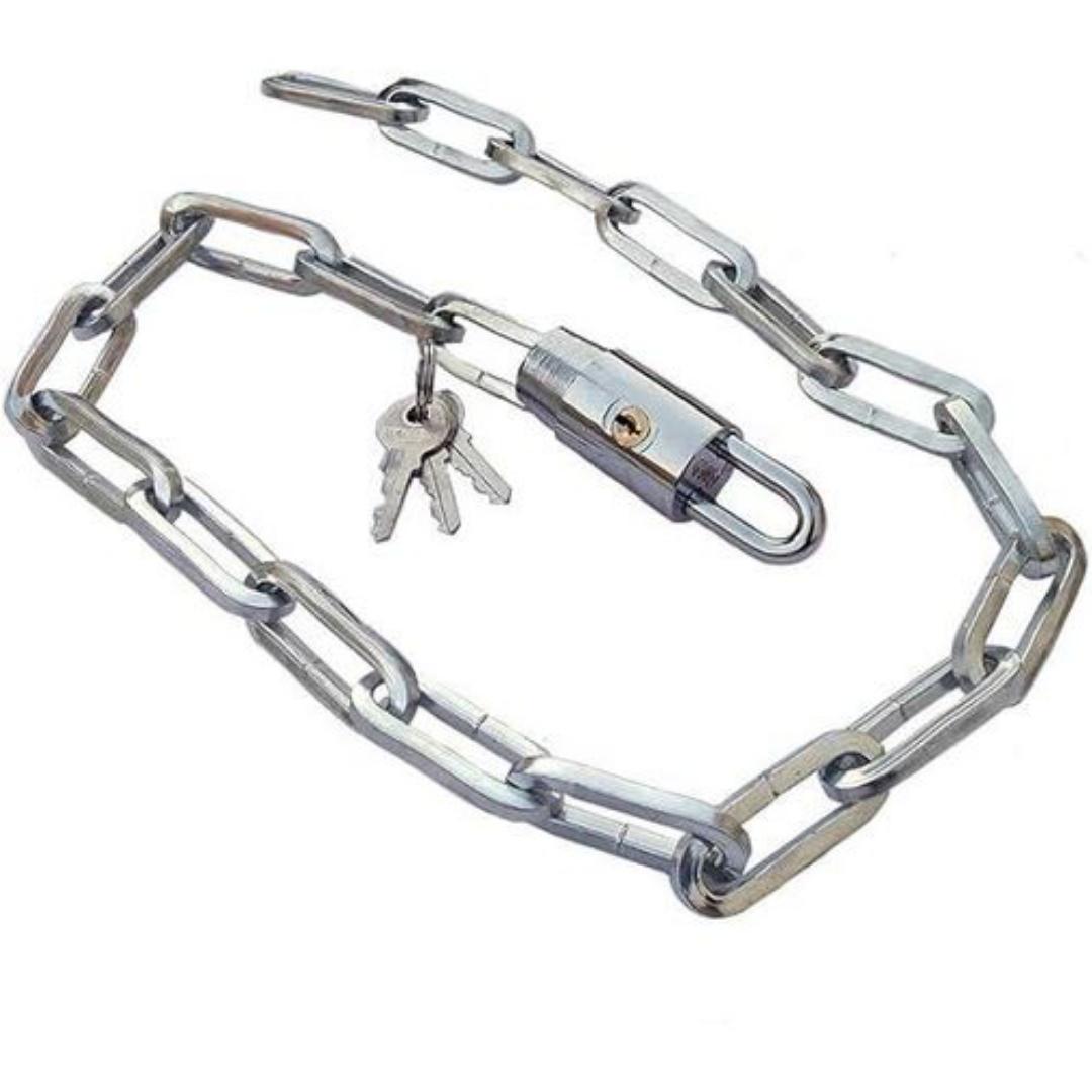 3FT Strong Durable Security Chain Locks for Gates, Motorbikes and  Bicycle