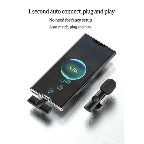 Sokany Wireless Lavalier Microphone For Apple Lightning