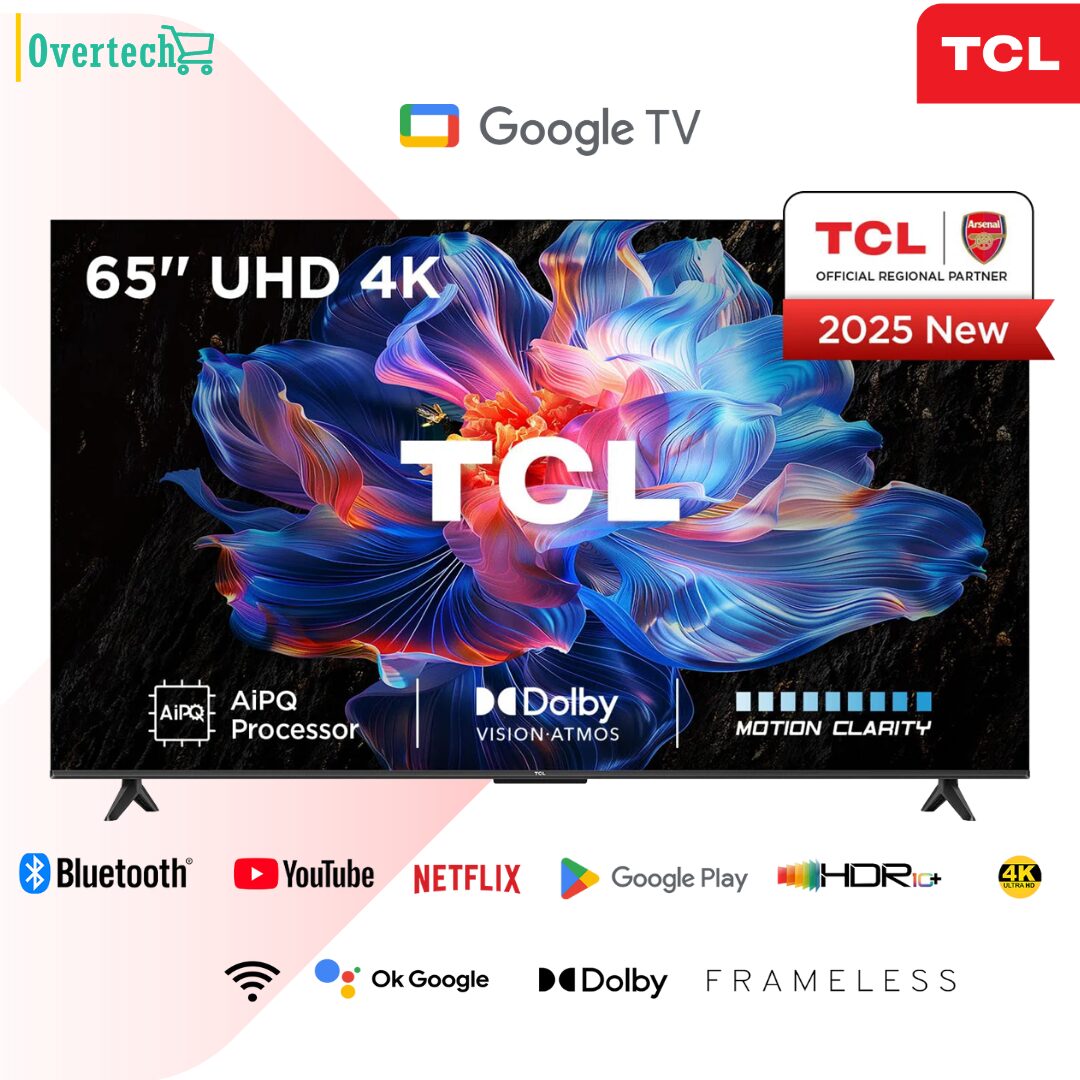 TCL 65″ V6C (New 2025) 4K HDR Google TV – 65V6C