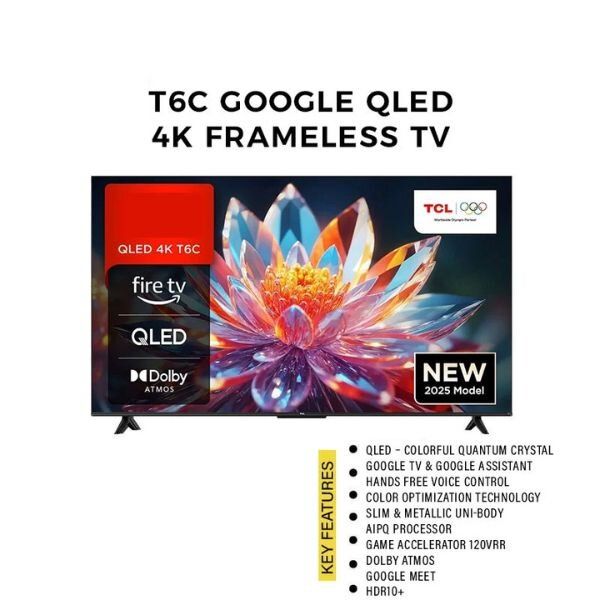 TCL T6C 50 inch QLED Smart TV