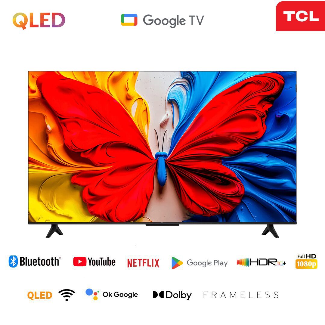 TCL 50S5K 50-inch QLED Google TV Smart Android Full HD HDR 10 Dolby Audio