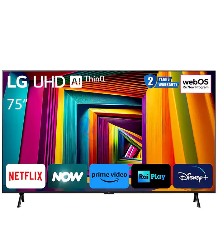 LG 75″ 75UT80006LB Smart WebOs AI ThinkQ 4k Tv