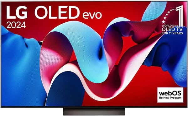 LG 77C4 77-inch 4K OLED Smart TV with webOS 24