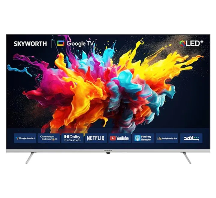 SKYWORTH 60 INCH QLED 4K GOOGLE TV-60Q6500H