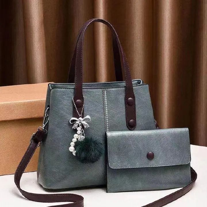 Classy 2-in-1 Ladies Handbags: Elegant Top Handle Bags with Stylish Sling Bag for Fashionable Women
