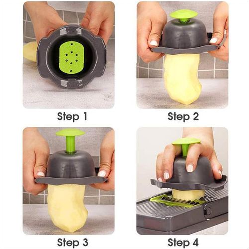 16 in 1 Multifunctional Vegetable Chopper, Carrot Chopper With Container, Onion Chopper, Food Chopper, Kitchen Vegetable Slicer Dicer Cutter, Veggie Chopper With 8 Blades,16pc veggie cutter slicer