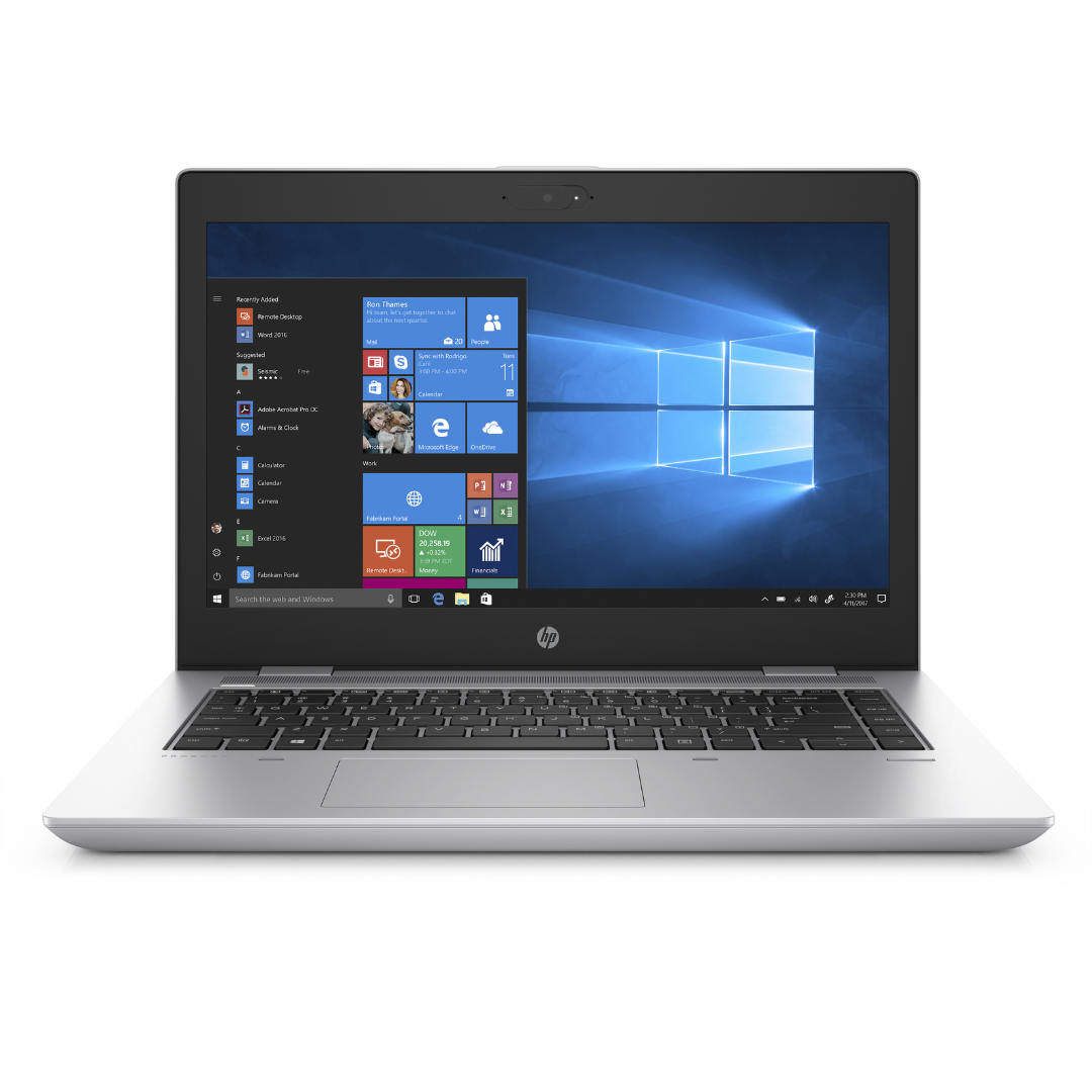 Reburbished Laptop  Probook 640 G4 8th Gen Core i5  8GB RAM 256 SSD - 14'' -Silver-Win 10