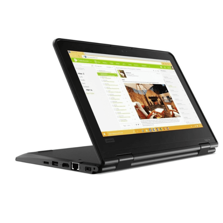 Touchscreen Refurbished lenovo thinkpad yoga 11e 2 in 1 laptop x360 celeron 4gb ram 128gb ssd 11.6'' inch Lenovo laptops Notebook Computers