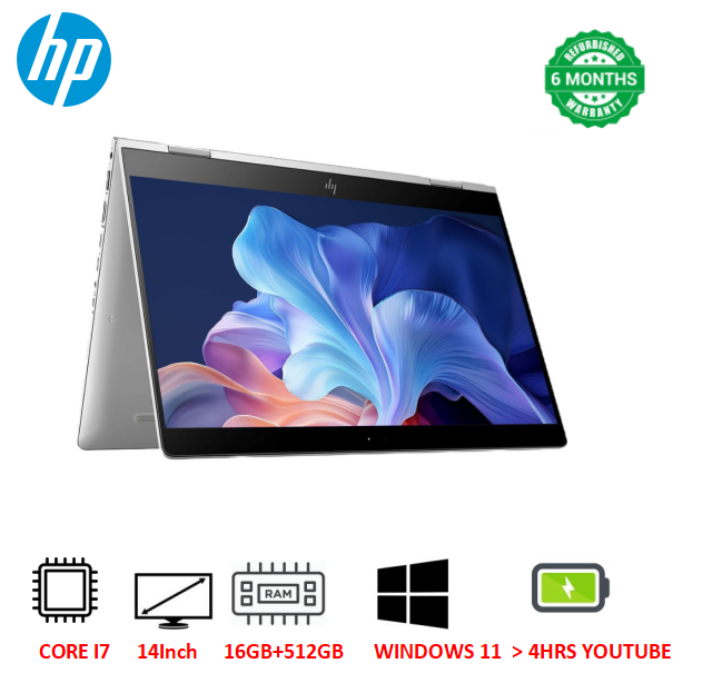 { i7+16gb+512gb } Touchscreen Refurbished HP EliteBook 1030 G3 X360 Intel Core i7 8th Gen 16GB RAM 512GB SSD 13.3inch FHD Refurbished laptop Computer Notebook