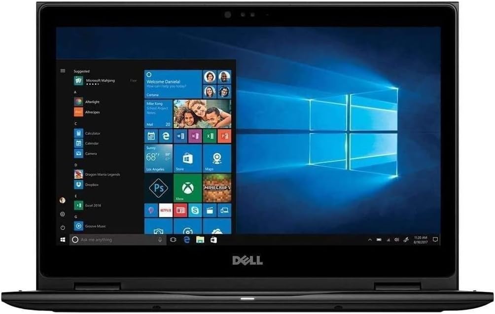 Touchscreen  Refurbished  DELL Latitude 7390 2 in 1 X360 Core i5 8GB RAM 256GB SSD 13.3 Inch windows 11 pro installed Refurbished Dell Laptop Computer Notebook