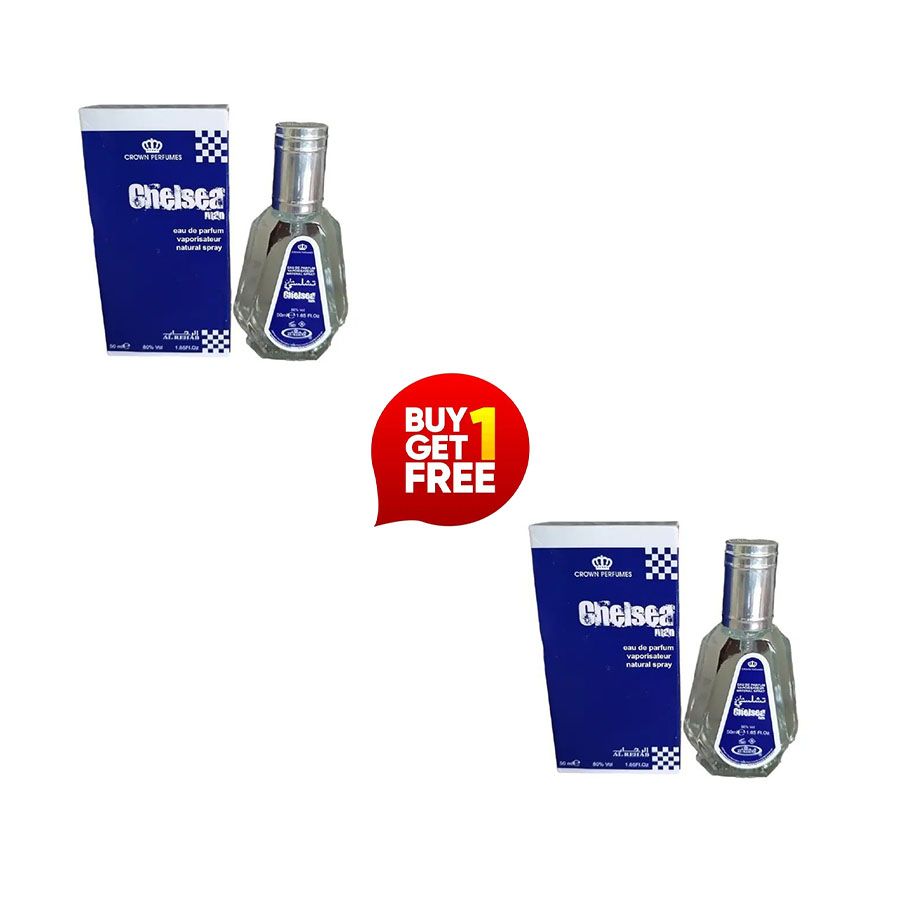 Al Rehab Chelsea Man
Buy one get one free original last 48hours