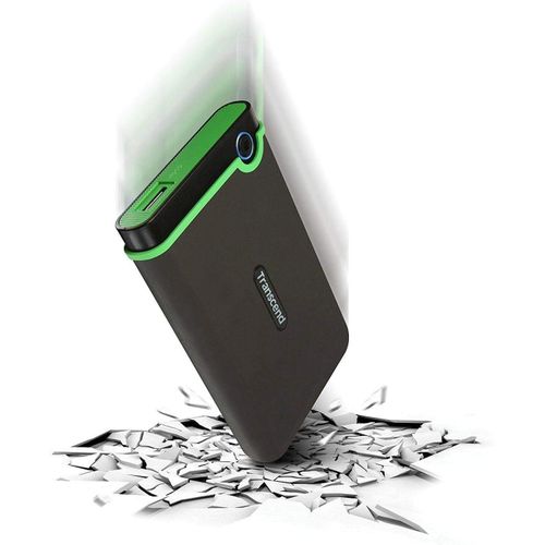 Transcend 2 TB StoreJet M3 Military Drop Tested USB 3.1 External Hard Drive - Brand  New.