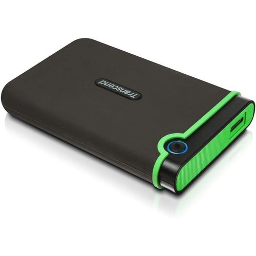 Transcend 2 TB StoreJet M3 Military Drop Tested USB 3.1 External Hard Drive - Brand  New.