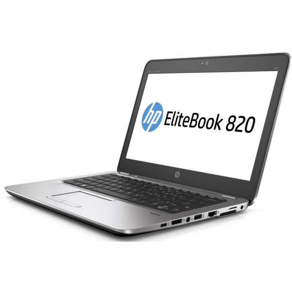 HP Refurbished EliteBook 820 G2 | Intel Core I7 | 8 GB RAM | 500 GB HDD | 12.5" Display | 1080p FHD - BLACK