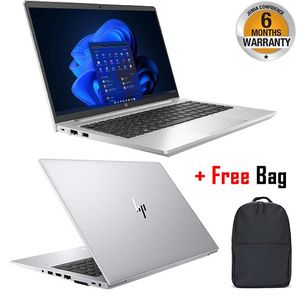🔥 HP EliteBook 830 G5|  Intel Core i5 | 8th Generation | 8 GB RAM | 256 GB SSD  |13,3" Inches | FHD Display - Silver + Bonus Laptop Bag + Mouse🖱.