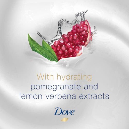 Dove Body Wash for Softer, Smoother Skin with Pomegranate and Hibiscus Tea Sulfate-free Body wash-500 ml