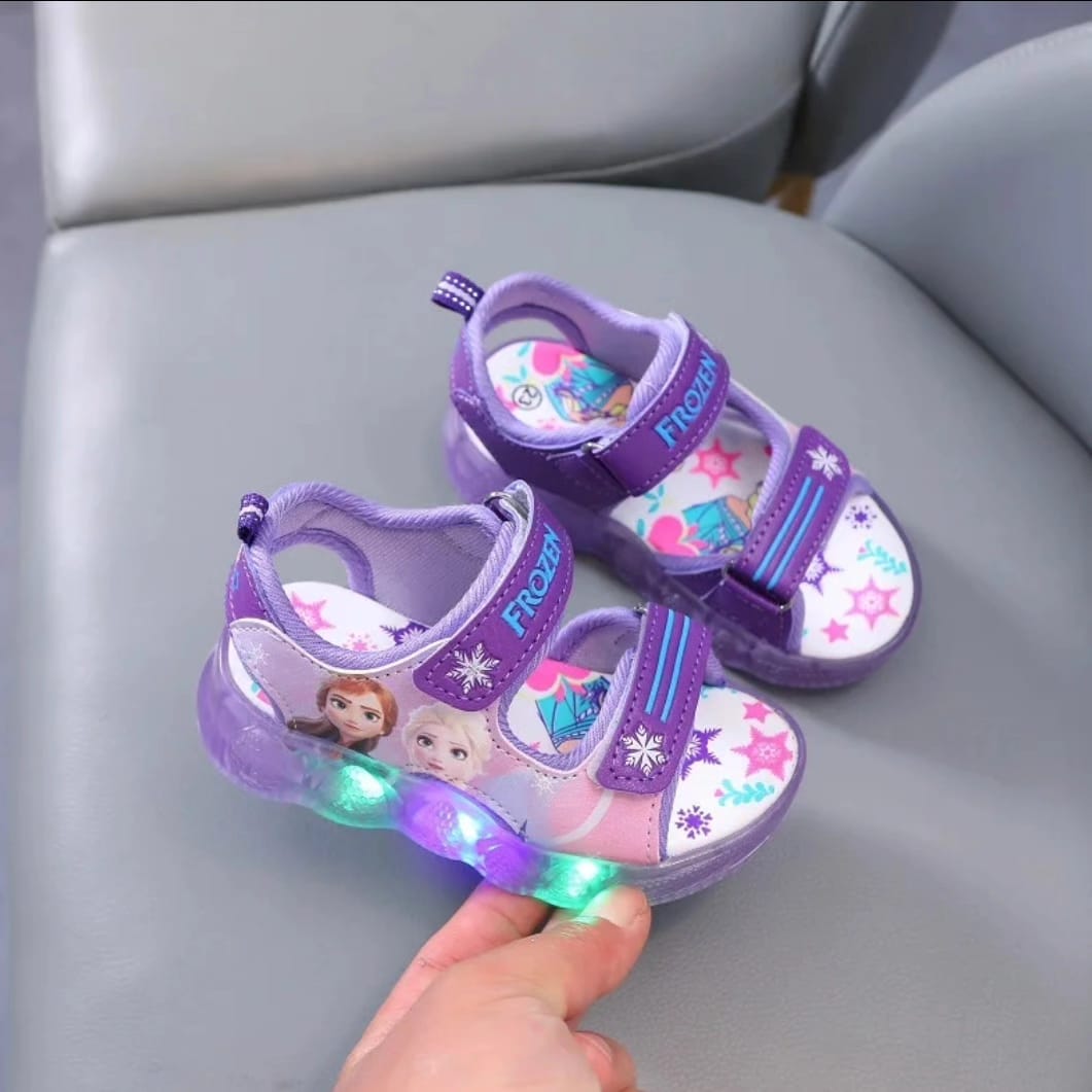 FROZEN LED GIRLS OPEN SANDALS