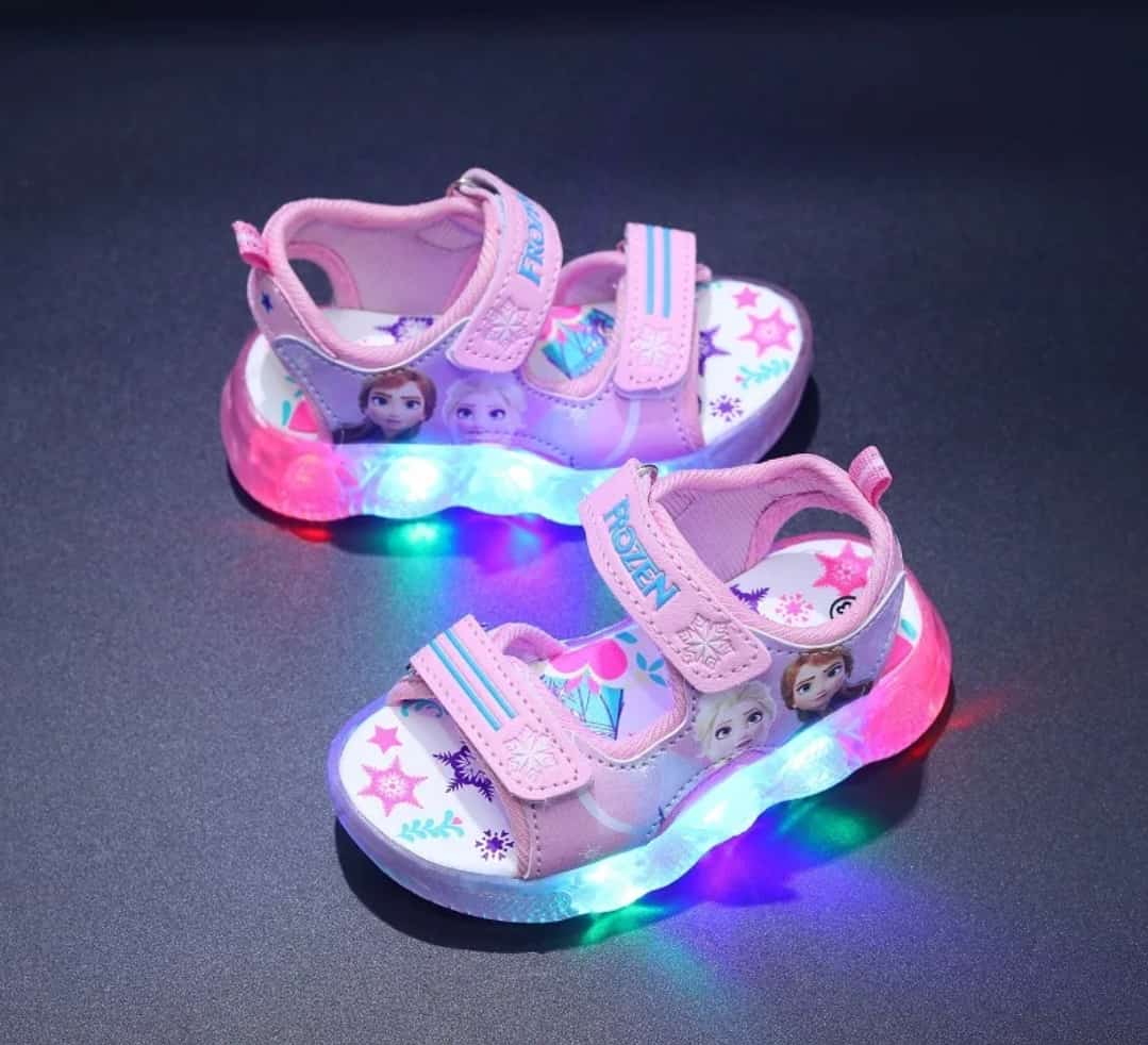 FROZEN LED GIRLS OPEN SANDALS