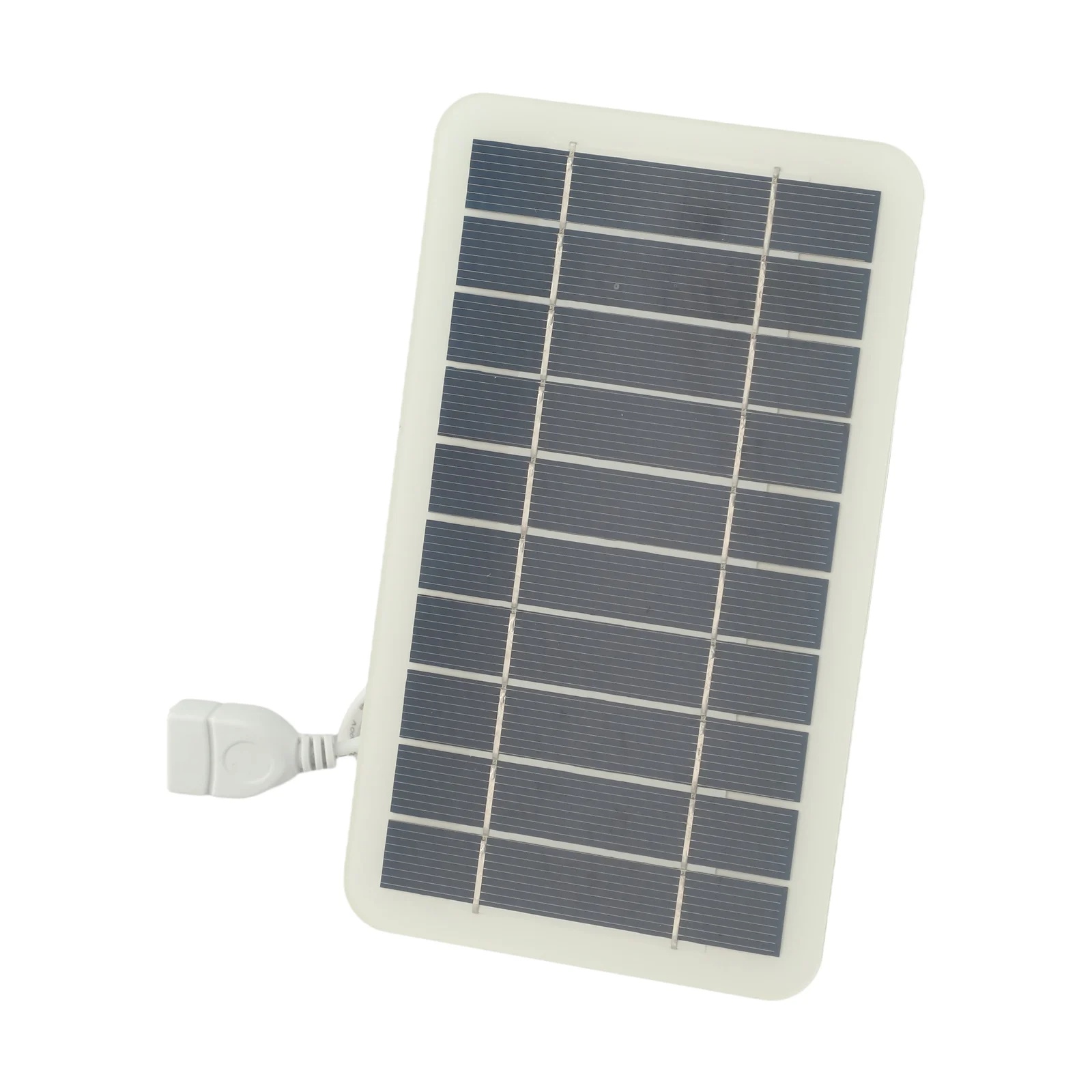 Solar Chargers Portable Solar Panel 5V 5W Portable Solar Panel With USB Safe Charging Stabilizer Battery Charger For Outdoor Camping Phone Charger