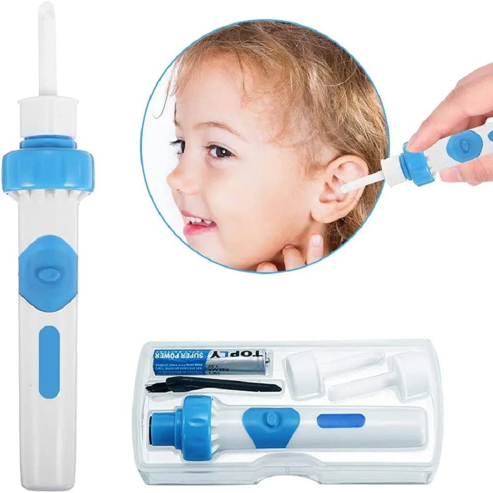 Electric Earpick for Children and Adults Electric Earpick for Earwax Ear Cleaner Earpick for Children