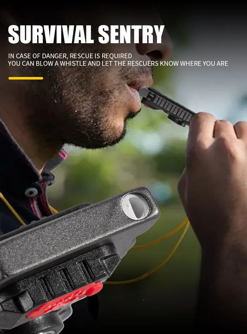 Keychain Flashlights Mini Led Light Selfdefense Whistle Multifunctional Portable Rechargeable 10W Built In Battery For Outdoor