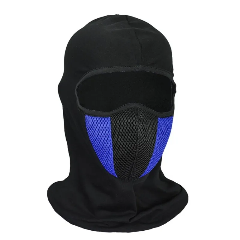 Breathable Motorcycle Full Face Mask Motorbike Cycling Bike Mask Motocross Helmet Hood Moto Riding Neck Face Mask Hats Caps