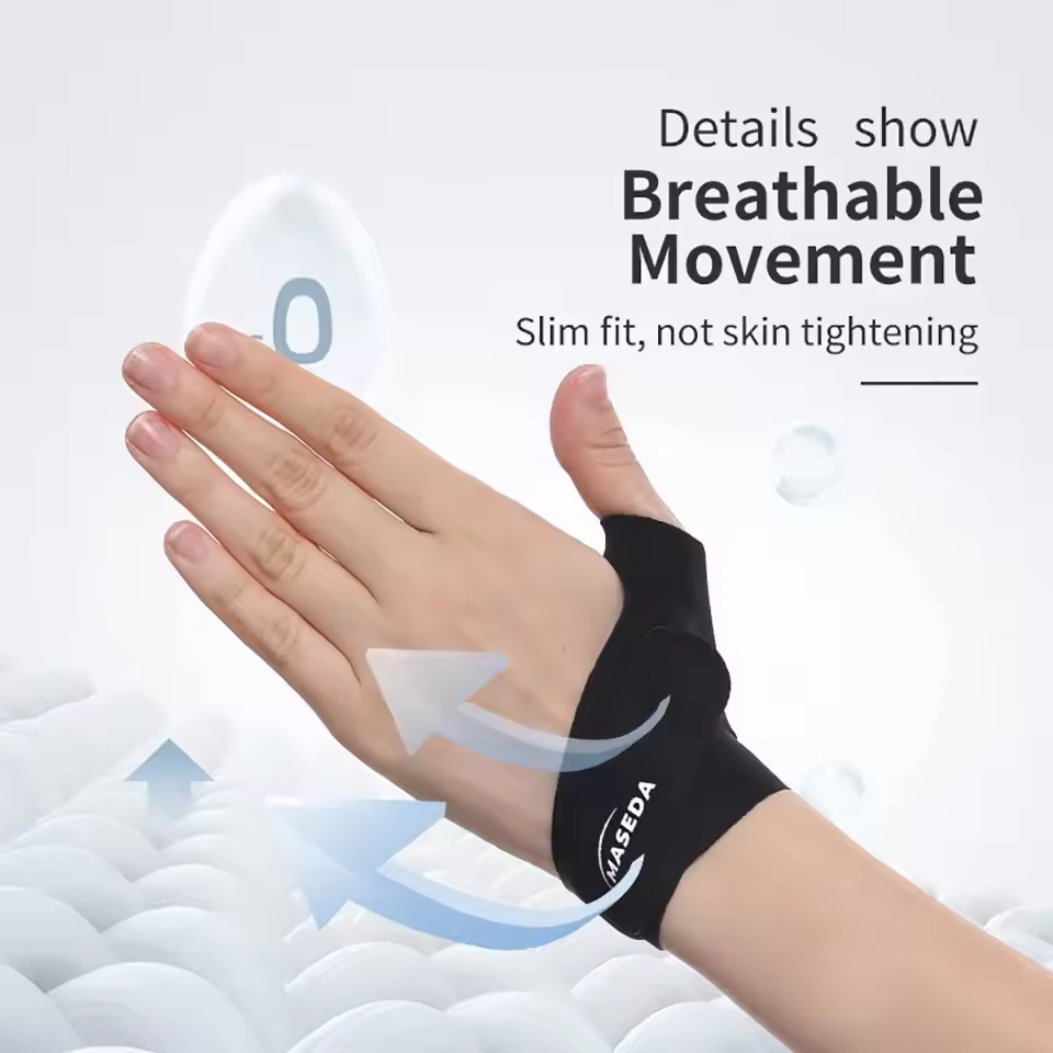 Ultra Thin Compression Thumb Wrist Strap Tendonitis Tendonitis Carpal Tunnel Arthritis Sports Basketball Volleyball Brace