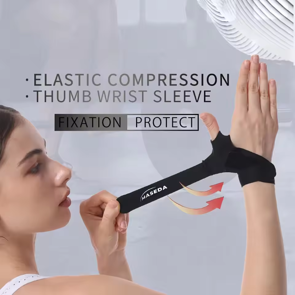 Ultra Thin Compression Thumb Wrist Strap Tendonitis Tendonitis Carpal Tunnel Arthritis Sports Basketball Volleyball Brace