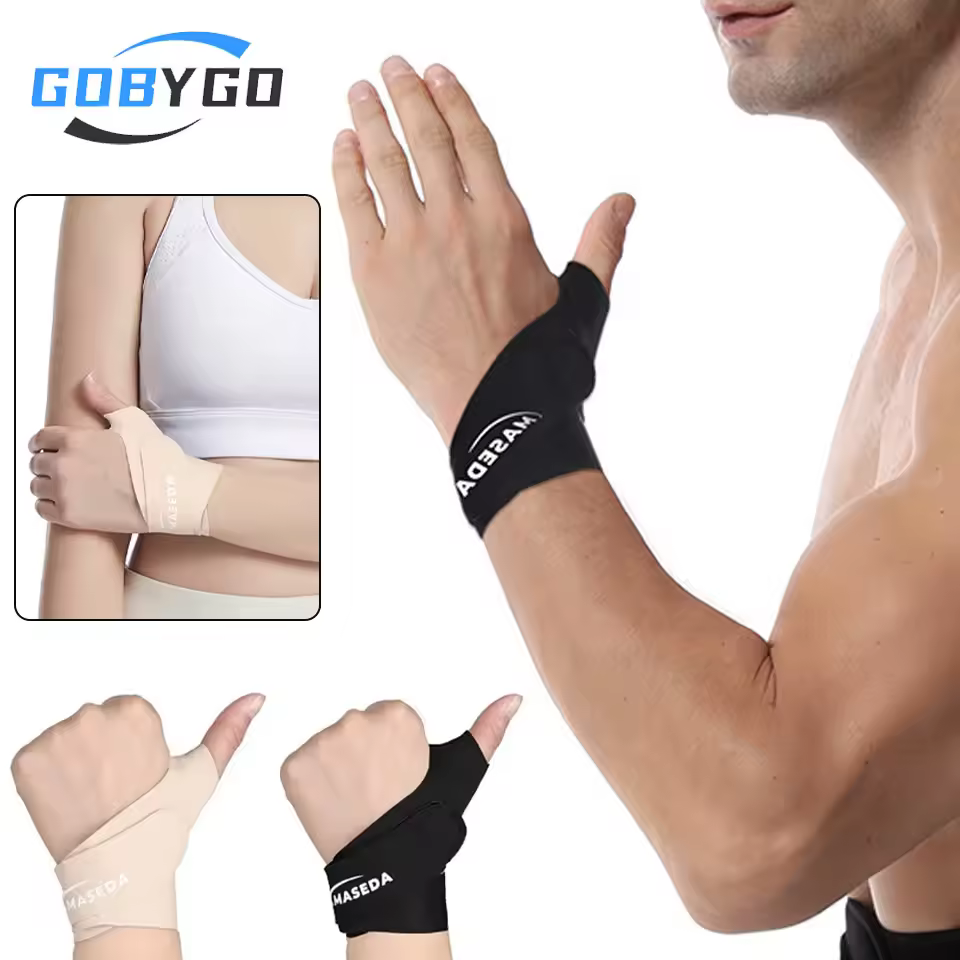 Ultra Thin Compression Thumb Wrist Strap Tendonitis Tendonitis Carpal Tunnel Arthritis Sports Basketball Volleyball Brace