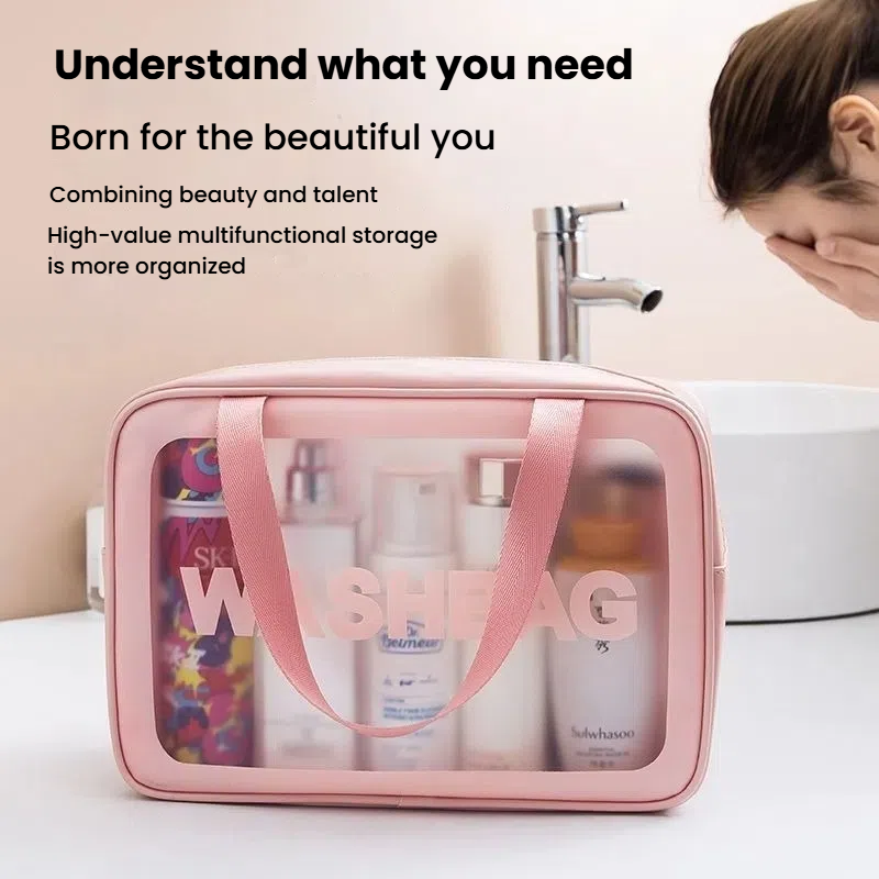 Waterproof Makeup bag Large capacity Travel FBK delivery Women Storage Comfortable Multi-scenario usage