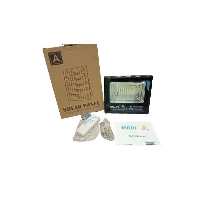 MODI 50W BRIGHT SOLAR FLOODLIGHT