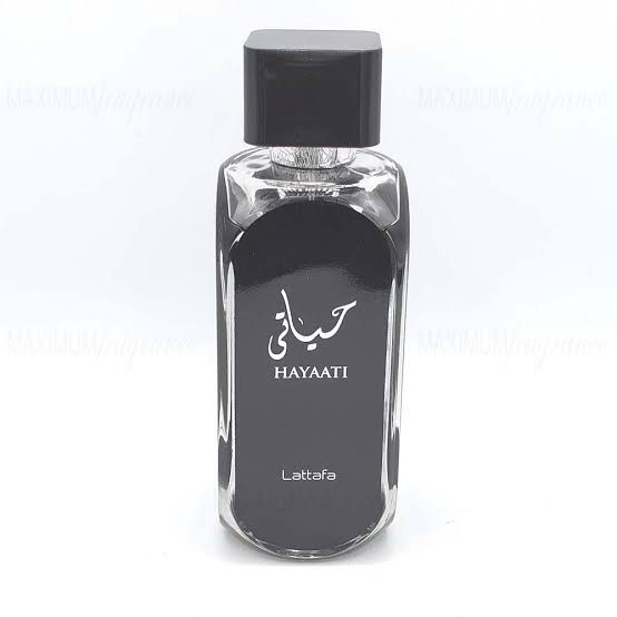 Hayaati Lattafa black Perfumes for men 100 ml