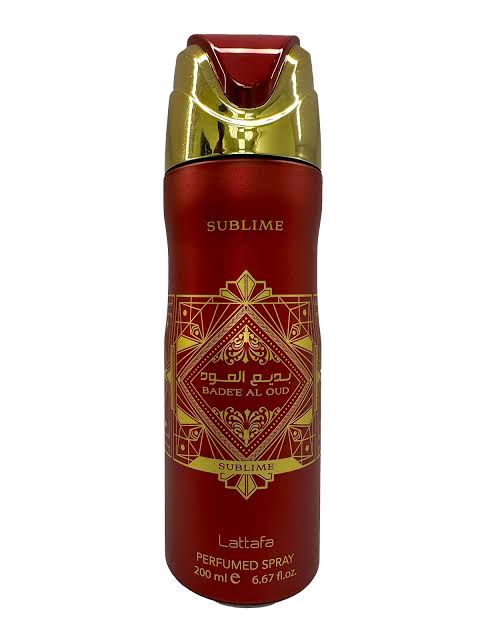 Badee al oud sublime lattafa body spray 200 ml