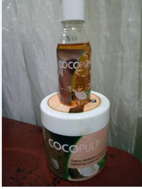 2 in 1 original cocopulp lightening cream and oil